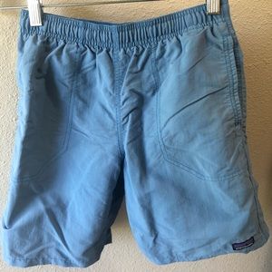 Patagonia Boy’s Baggies Shorts. Size Large. Blue. Swim trunk. Board shorts.